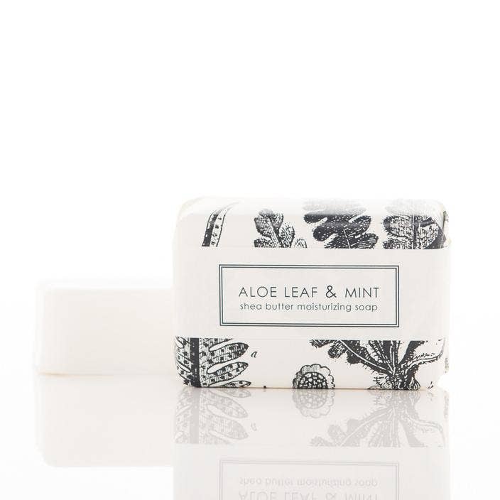 Aloe Leaf & Mint Soap - Bath Bar