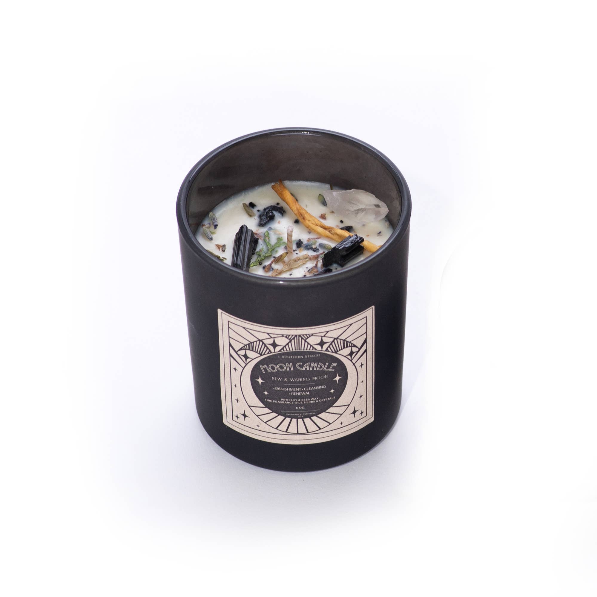 New & Waning Moon Ritual Candle