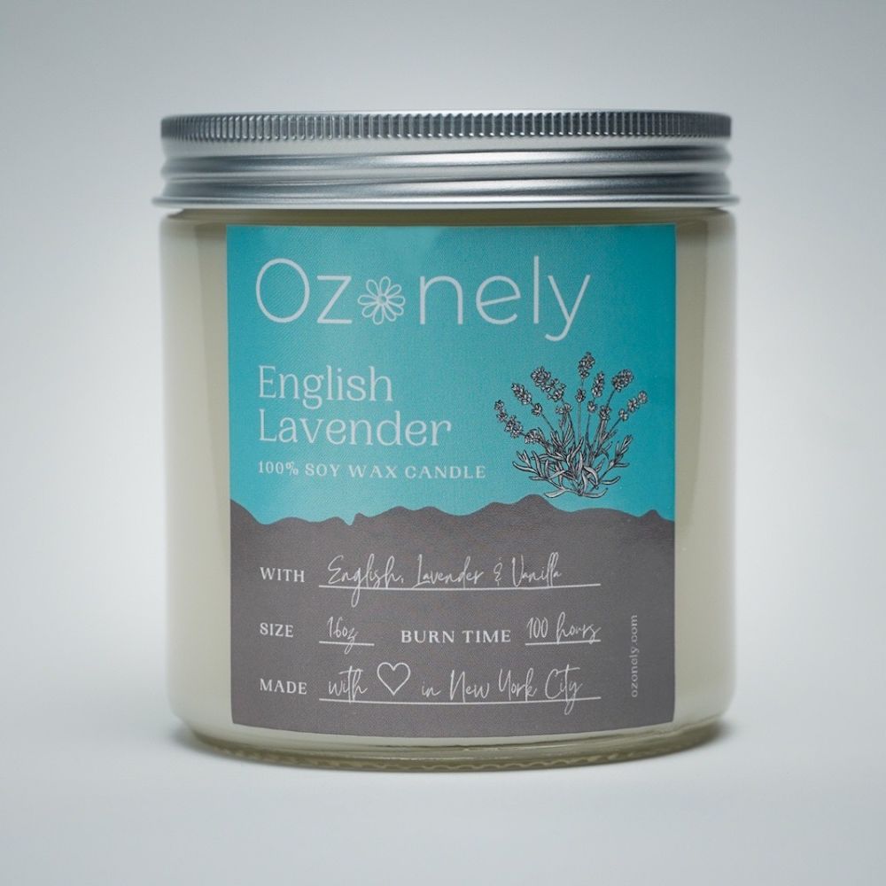 English Lavender Soy Wax Candle